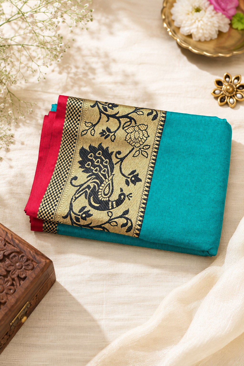 Traditional Narayanpet Cotton Saree