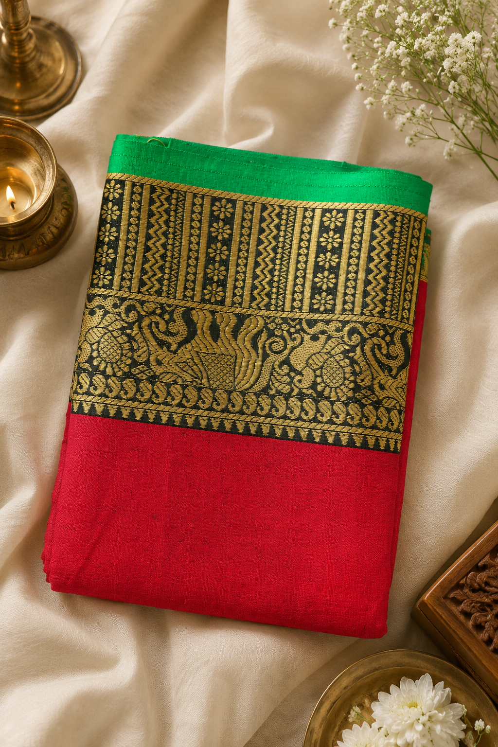 Traditional Narayanpet Cotton Saree