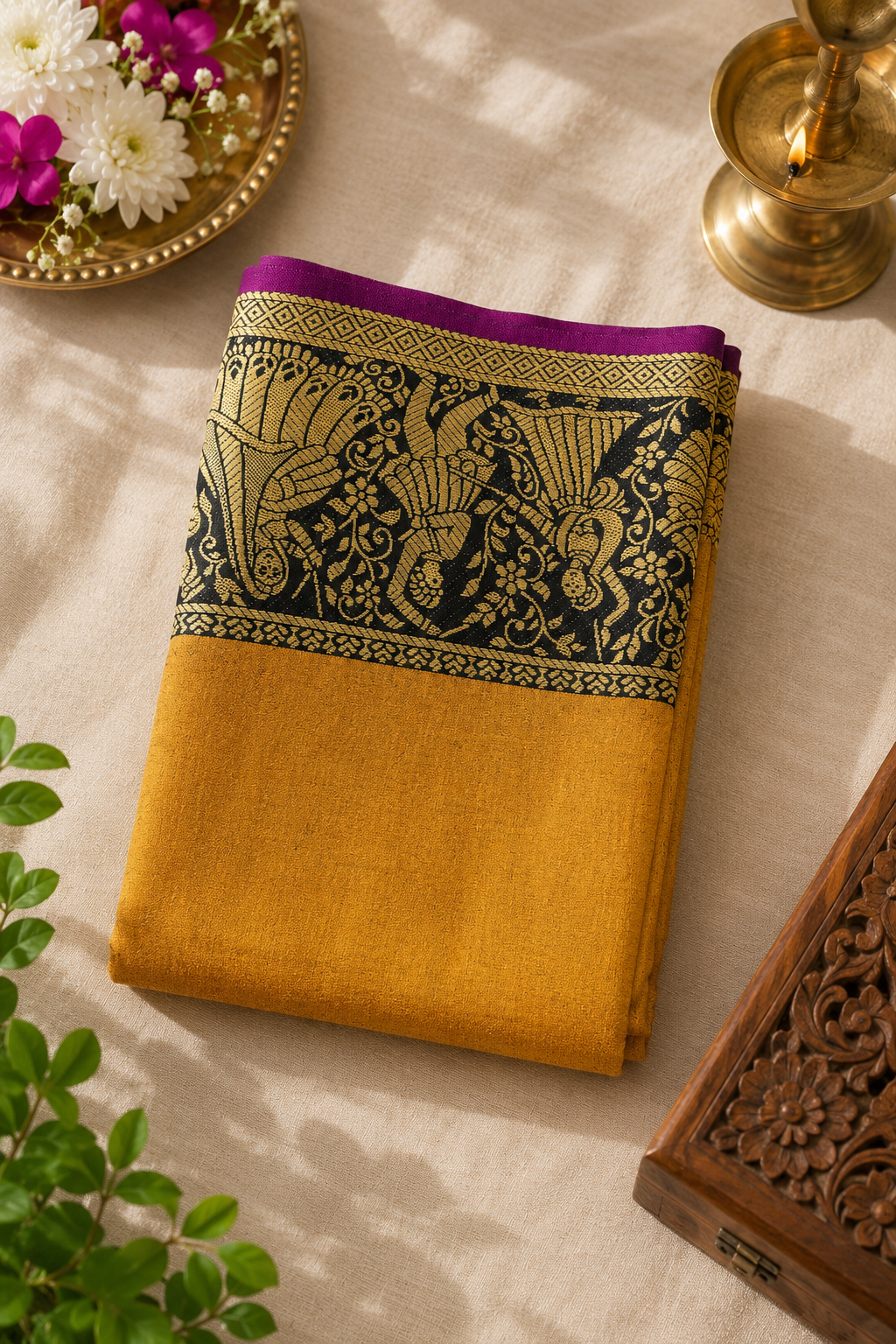 Traditional Narayanpet Cotton Saree