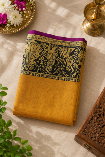Traditional Narayanpet Cotton Saree