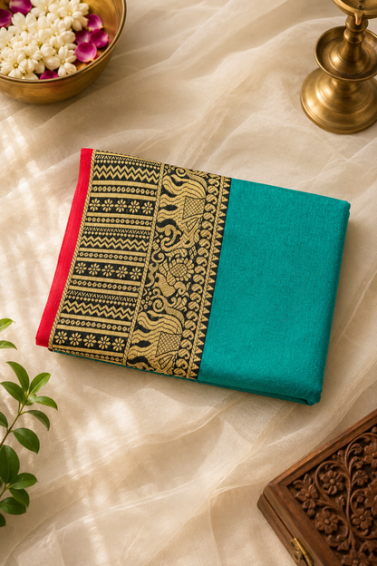 Traditional Narayanpet Cotton Saree