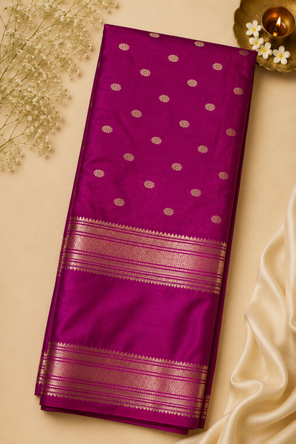 Premium Banarasi Soft Silk Saree with Rich Zari Weaving | Traditional Wedding & Festive Wear