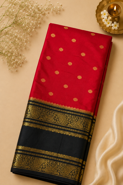 Premium Banarasi Soft Silk Saree with Rich Zari Weaving | Traditional Wedding & Festive Wear