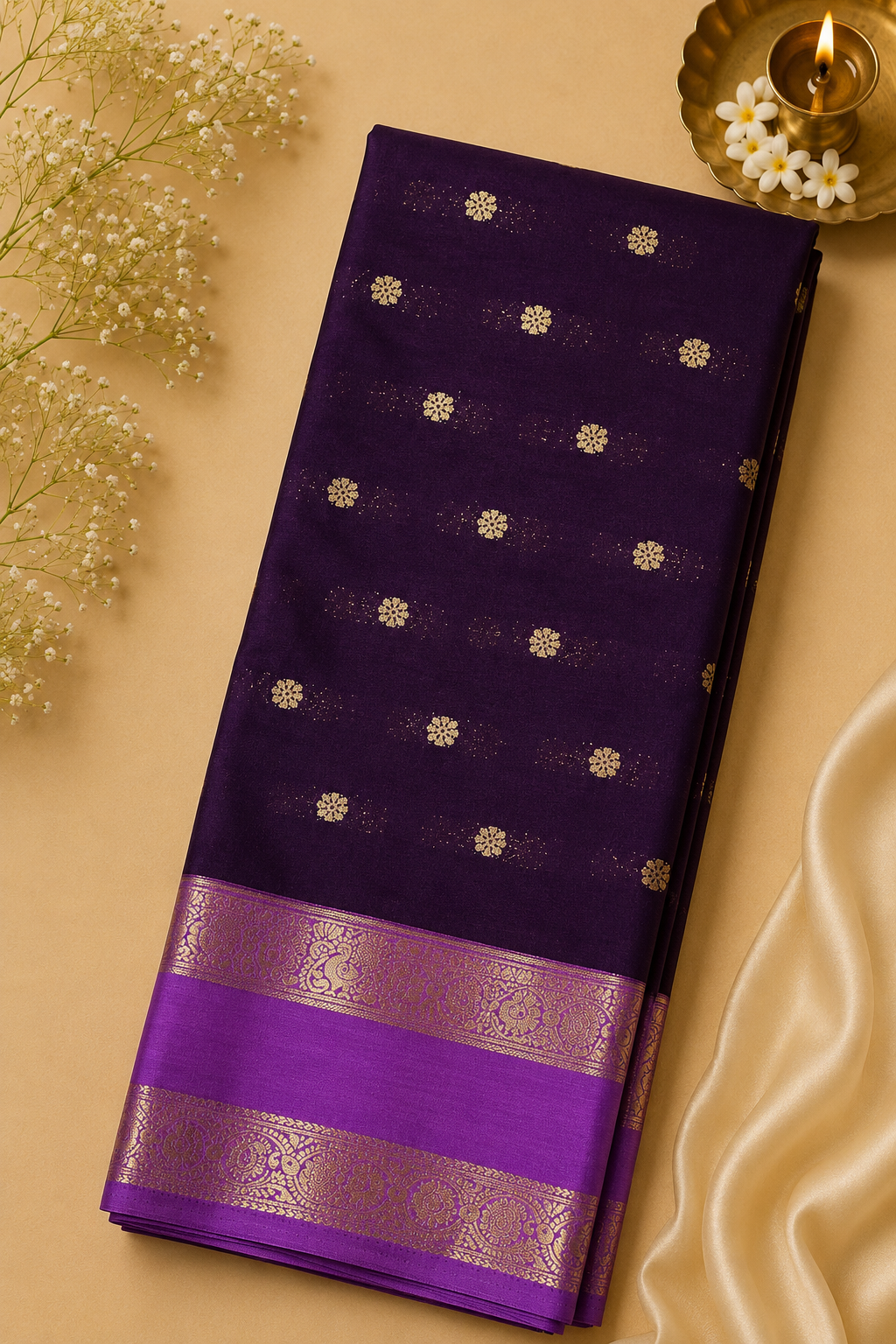 Premium Banarasi Soft Silk Saree with Rich Zari Weaving | Traditional Wedding & Festive Wear