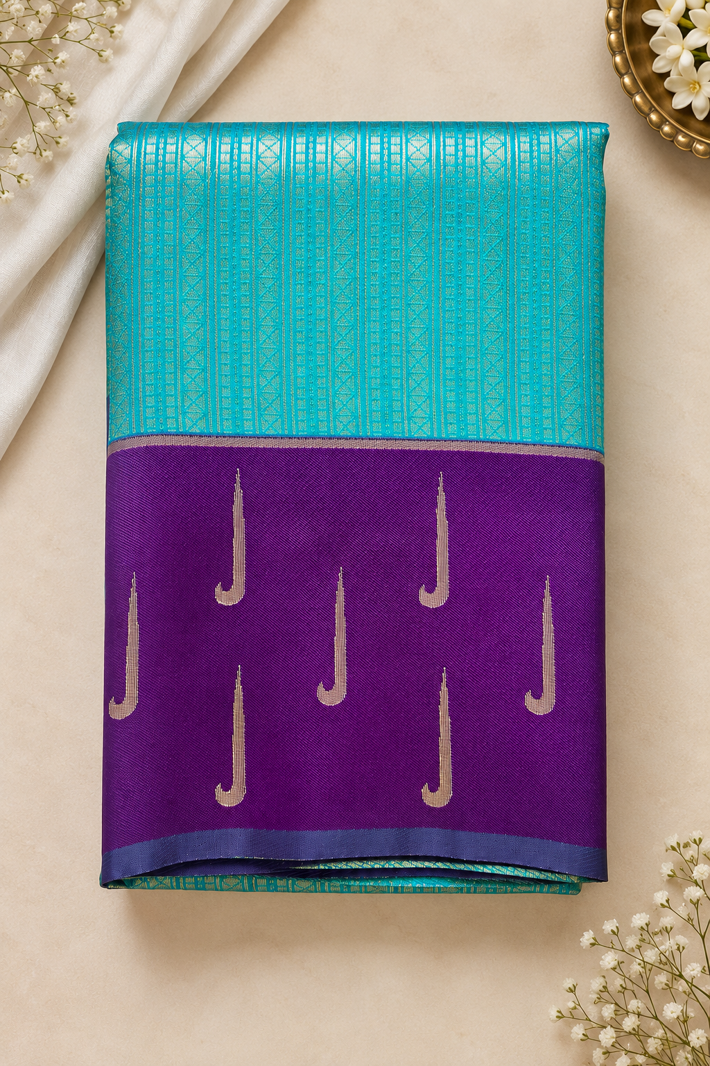 Kanchi Pattu Silk Saree – Rich Contrast Colour Collection