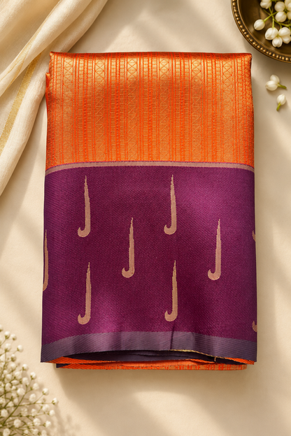 Kanchi Pattu Silk Saree – Rich Contrast Colour Collection