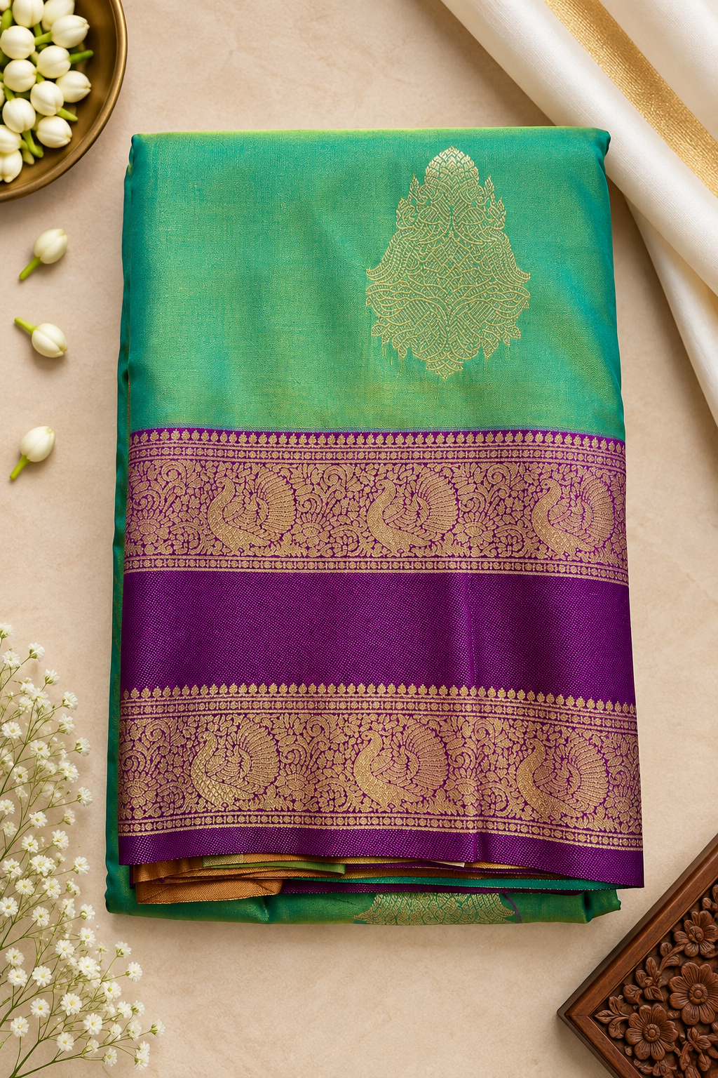 Premium Soft Silk Pattu Saree – Contrast Zari Elegance