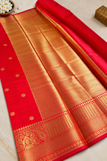 Banarasi Zari Silk Saree for Wedding & Festive Wear – Coffee Brown, Blue Purple, Blue & Red