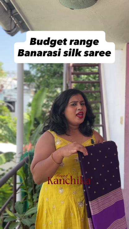 Premium Banarasi Soft Silk Saree with Rich Zari Weaving | Traditional Wedding & Festive Wear